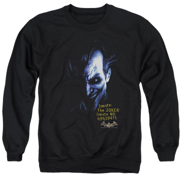 Batman - Arkham Arkham Joker - Men's Crewneck Sweatshirt Men's Crewneck Sweatshirt Joker   