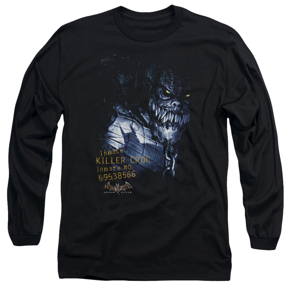 Batman - Arkham Arkham Killer Croc - Men's Long Sleeve T-Shirt Men's Long Sleeve T-Shirt Batman   