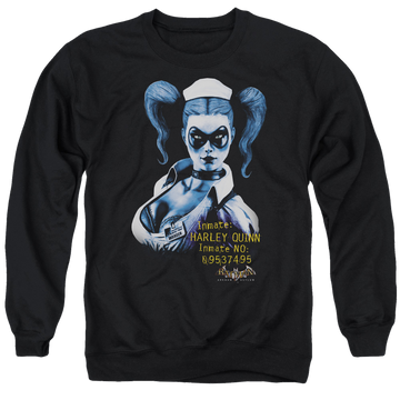 Batman - Arkham Arkham Harley Quinn - Men's Crewneck Sweatshirt Men's Crewneck Sweatshirt Harley Quinn   