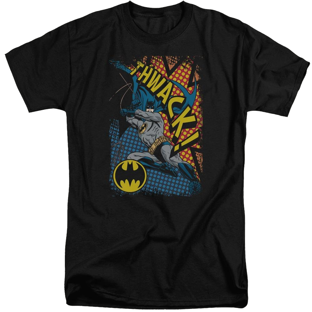Batman Thwack - Men's Tall Fit T-Shirt Men's Tall Fit T-Shirt Batman   