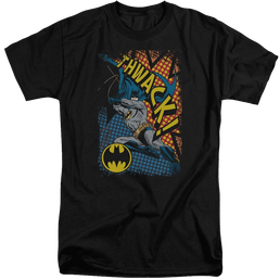 Batman Thwack - Men's Tall Fit T-Shirt Men's Tall Fit T-Shirt Batman   