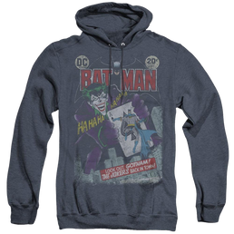 Dc Batman #251 Distressed - Heather Pullover Hoodie Heather Pullover Hoodie Batman   