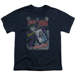 DC Batman #251 Distressed - Youth T-Shirt Youth T-Shirt (Ages 8-12) Batman   