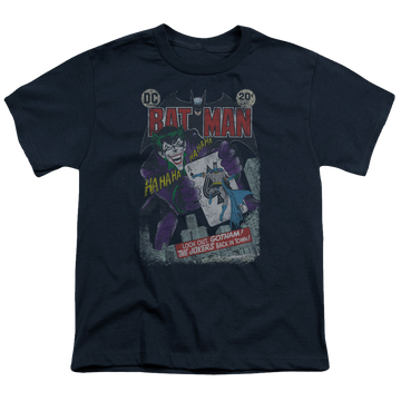 DC Batman #251 Distressed - Youth T-Shirt Youth T-Shirt (Ages 8-12) Batman   