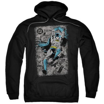 Batman Detective #487 Distress - Pullover Hoodie Pullover Hoodie Batman   