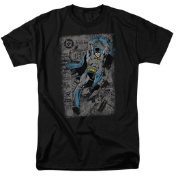 Batman Detective #487 Distress - Men's Regular Fit T-Shirt Men's Regular Fit T-Shirt Batman   
