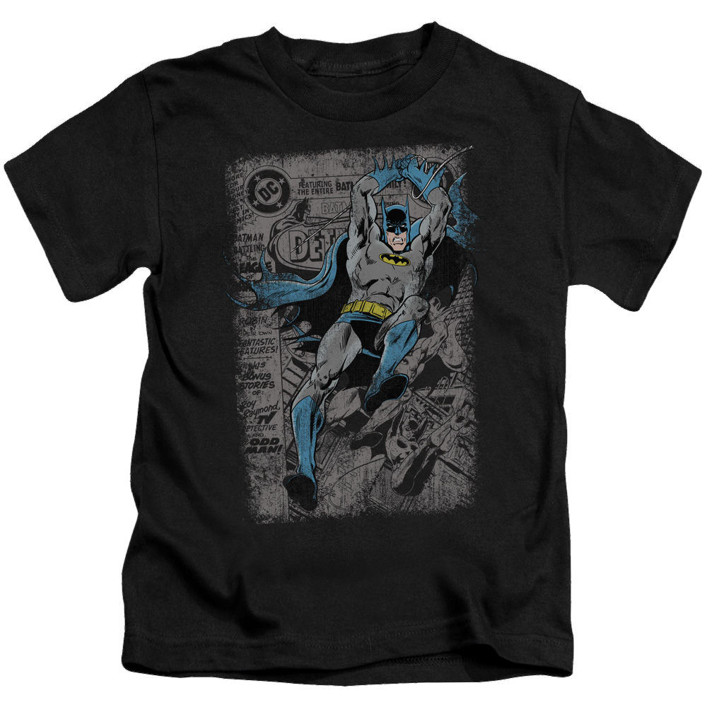 DC Batman Detective #487 Distress - Kid's T-Shirt Kid's T-Shirt (Ages 4-7) Batman   