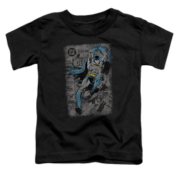 DC Batman Detective #487 Distress - Toddler T-Shirt Toddler T-Shirt Batman   