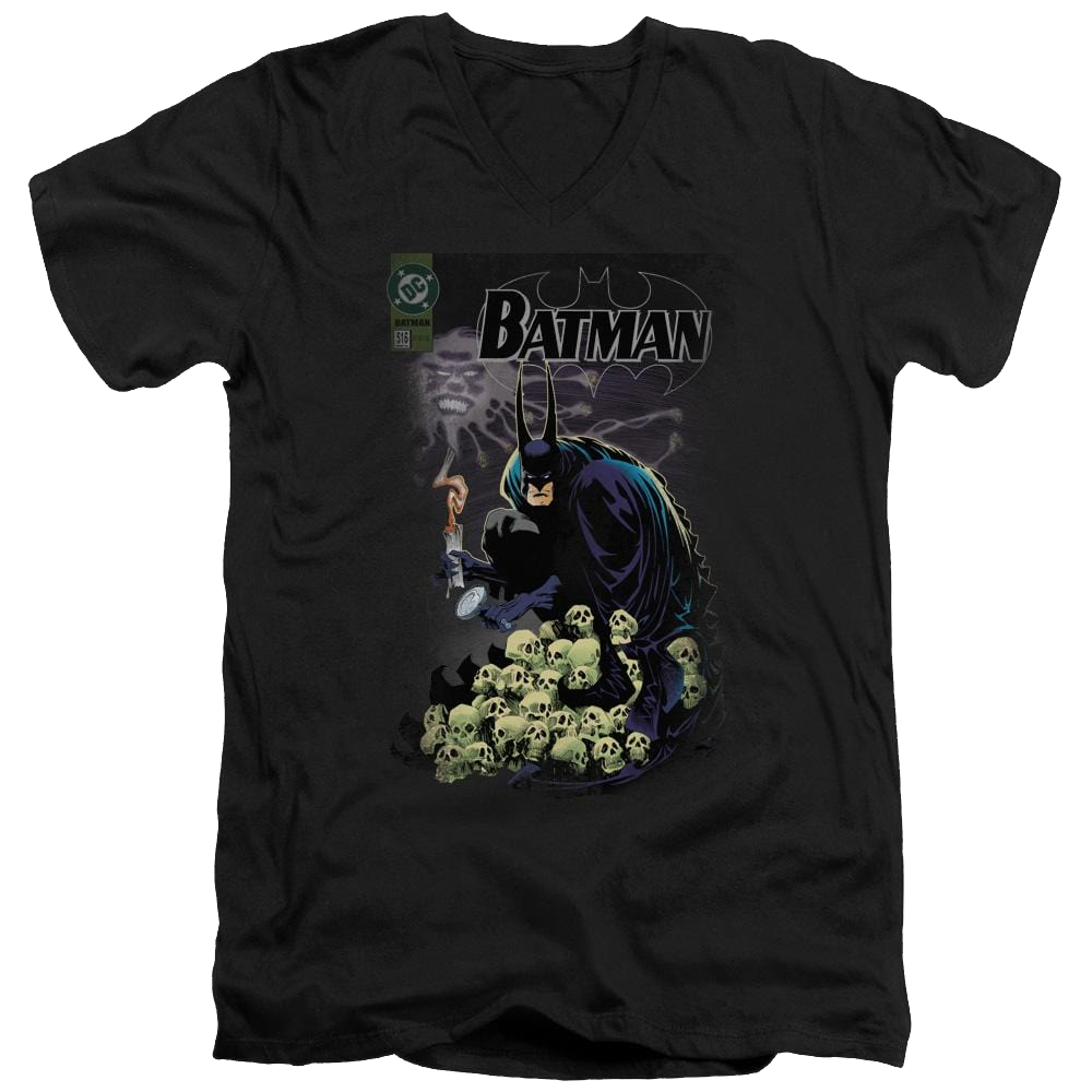 Batman Cover #516 - Men's V-Neck T-Shirt Men's V-Neck T-Shirt Batman   