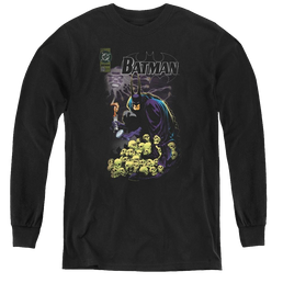 Dc Batman Cover #516 - Youth Long Sleeve T-Shirt Youth Long Sleeve T-Shirt Batman   