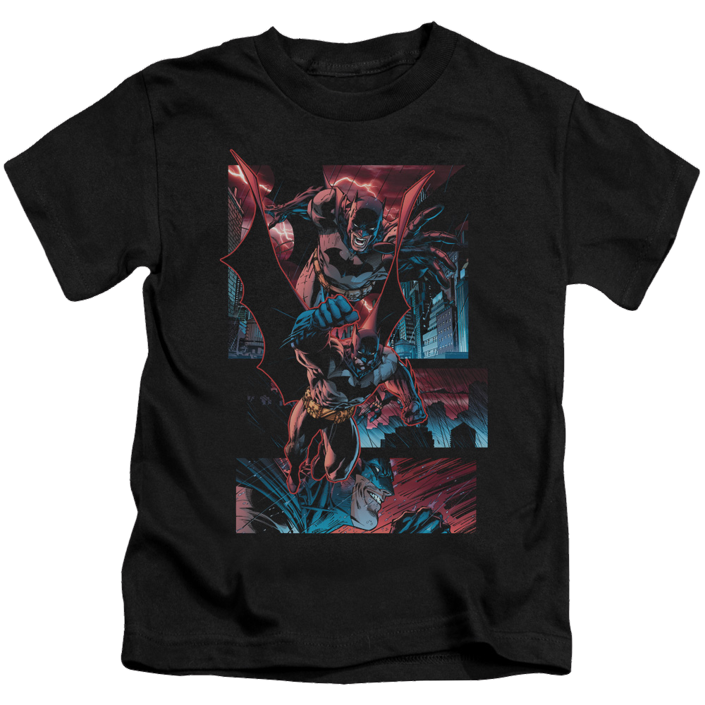 DC Batman Dark Knight Panels - Kid's T-Shirt Kid's T-Shirt (Ages 4-7) Batman   