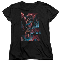 Batman Dark Knight Panels - Women's T-Shirt Women's T-Shirt Batman   