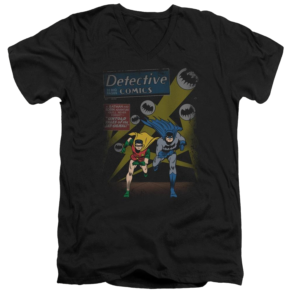Batman Dynamic Duo - Men's V-Neck T-Shirt Men's V-Neck T-Shirt Batman   