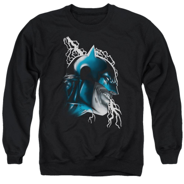 Batman Crazy Grin - Men's Crewneck Sweatshirt Men's Crewneck Sweatshirt Batman   
