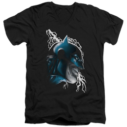 Batman Crazy Grin - Men's V-Neck T-Shirt Men's V-Neck T-Shirt Batman   