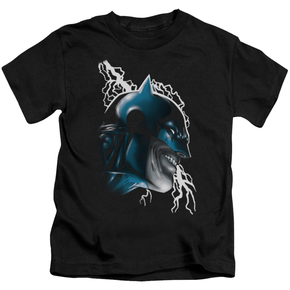DC Batman Crazy Grin - Kid's T-Shirt Kid's T-Shirt (Ages 4-7) Batman   