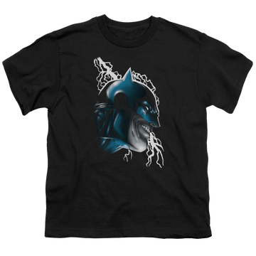 DC Batman Crazy Grin - Youth T-Shirt Youth T-Shirt (Ages 8-12) Batman   
