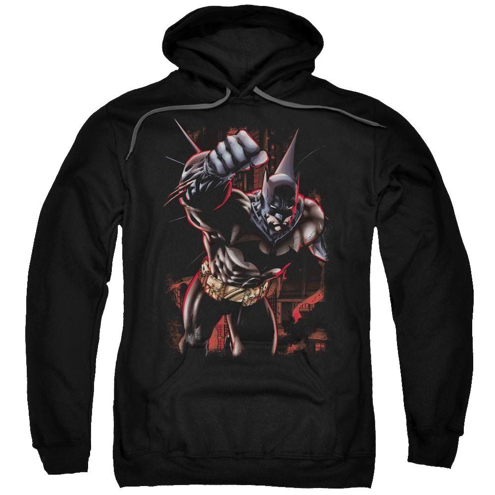 Batman Crimson Knight - Pullover Hoodie Pullover Hoodie Batman   