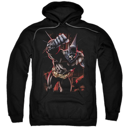 Batman Crimson Knight - Pullover Hoodie Pullover Hoodie Batman   