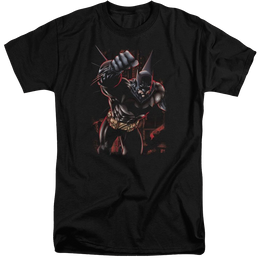 Batman Crimson Knight - Men's Tall Fit T-Shirt Men's Tall Fit T-Shirt Batman   