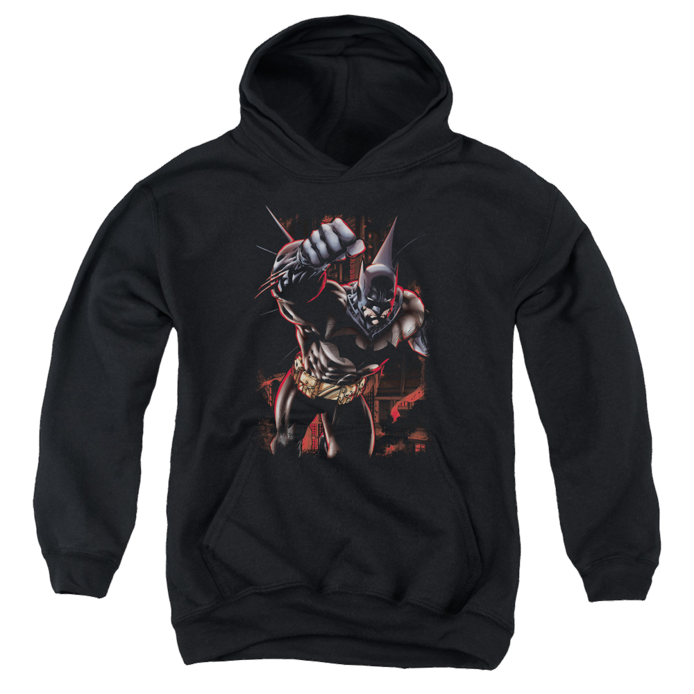 DC Batman Crimson Knight - Youth Hoodie Youth Hoodie (Ages 8-12) Batman   
