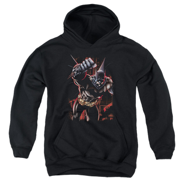 DC Batman Crimson Knight - Youth Hoodie Youth Hoodie (Ages 8-12) Batman   