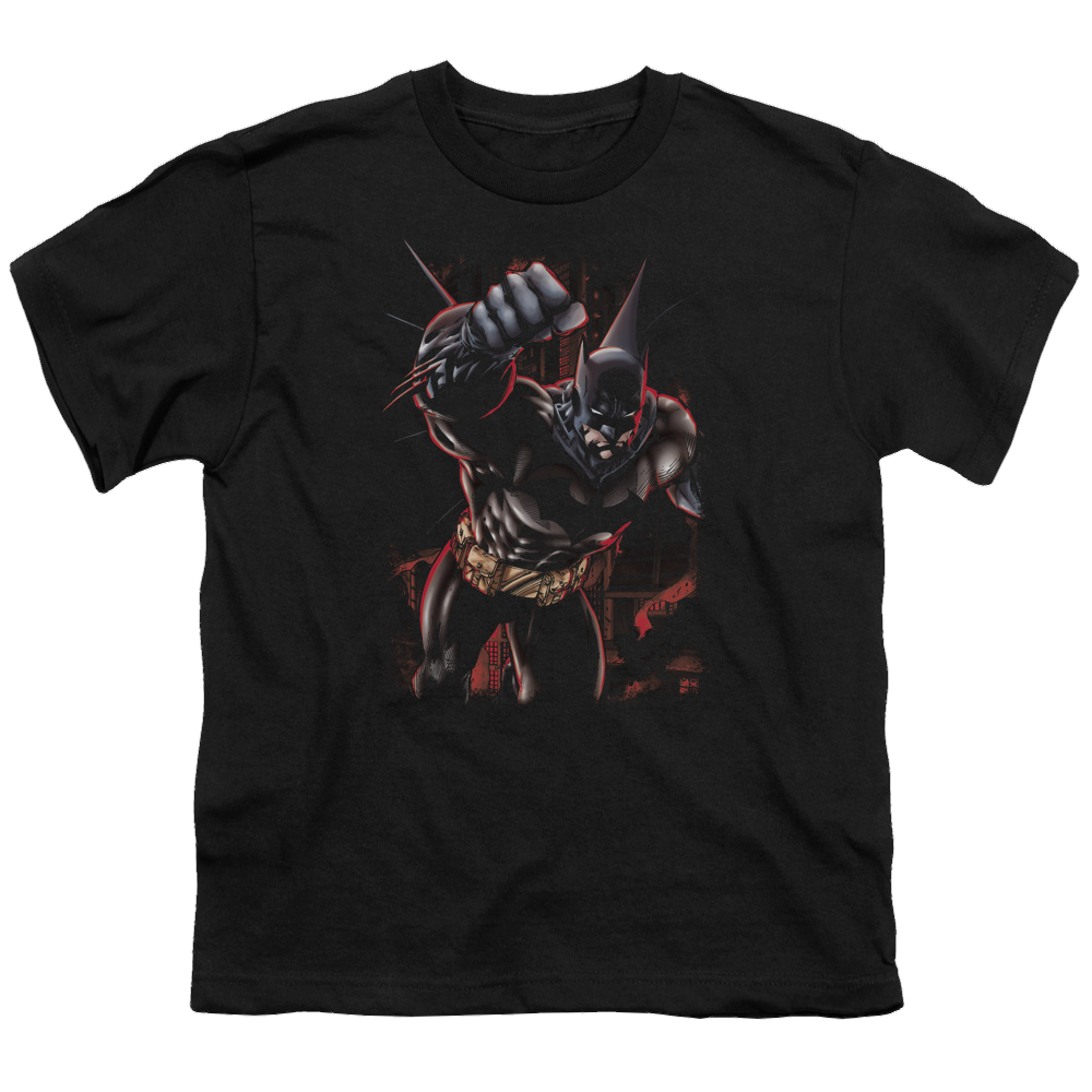 DC Batman Crimson Knight - Youth T-Shirt Youth T-Shirt (Ages 8-12) Batman   