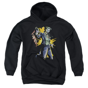 DC Batman Joker Bang - Youth Hoodie Youth Hoodie (Ages 8-12) Batman   