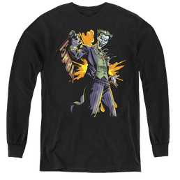 Dc Batman Joker Bang - Youth Long Sleeve T-Shirt Youth Long Sleeve T-Shirt Batman   