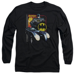 Dc Batman Bat Racing - Men's Long Sleeve T-Shirt Men's Long Sleeve T-Shirt Batman   