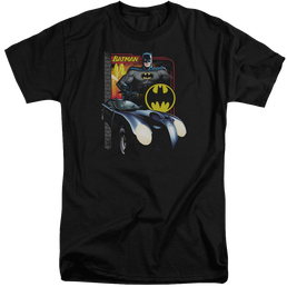 Batman Bat Racing - Men's Tall Fit T-Shirt Men's Tall Fit T-Shirt Batman   