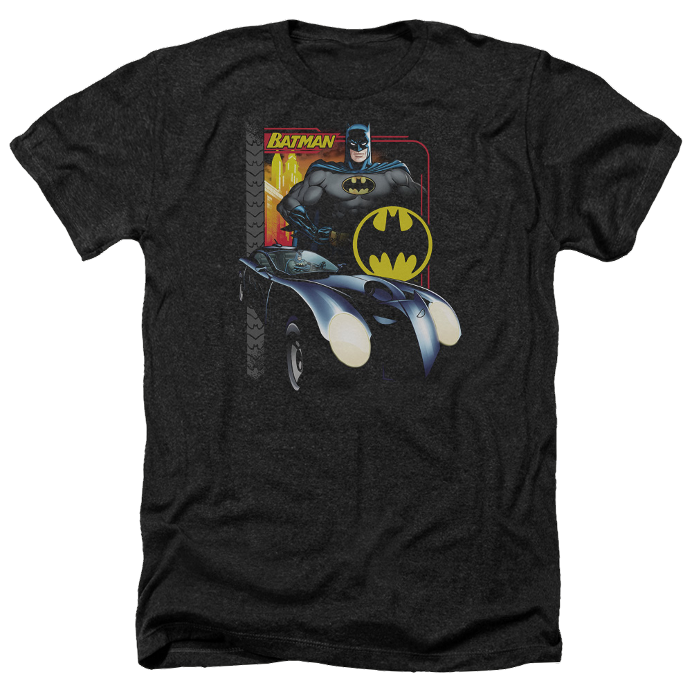 Batman Bat Racing - Men's Heather T-Shirt Men's Heather T-Shirt Batman   