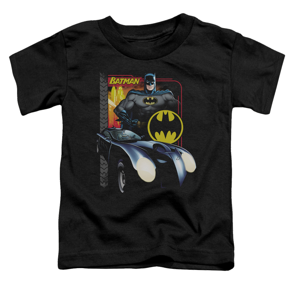 DC Batman Bat Racing - Toddler T-Shirt Toddler T-Shirt Batman   