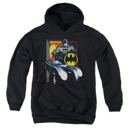 DC Batman Bat Racing - Youth Hoodie Youth Hoodie (Ages 8-12) Batman   
