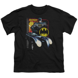DC Batman Bat Racing - Youth T-Shirt Youth T-Shirt (Ages 8-12) Batman   