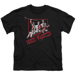 DC Batman Gothams Most Wanted - Youth T-Shirt Youth T-Shirt (Ages 8-12) Batman   