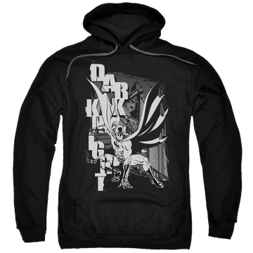 Batman Vertical Letters - Pullover Hoodie Pullover Hoodie Batman   