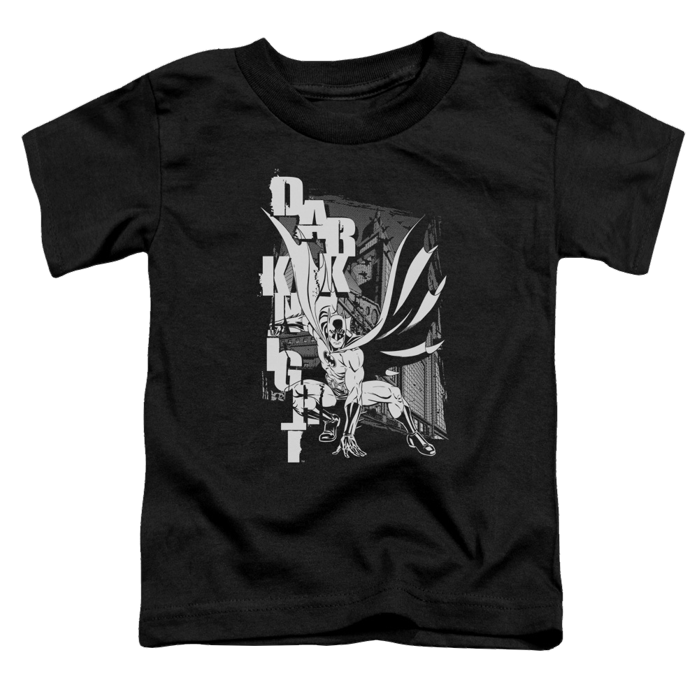 DC Batman Vertical Letters - Toddler T-Shirt Toddler T-Shirt Batman   