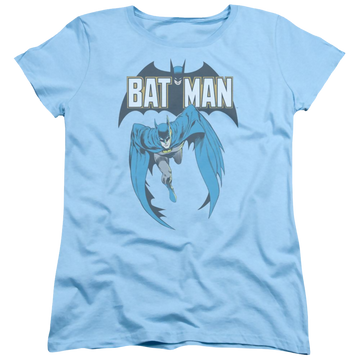 Light blue women's t-shirt with Batman #241 Cover graphic