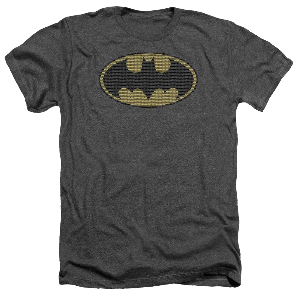 Batman Little Logos - Men's Heather T-Shirt Men's Heather T-Shirt Batman   