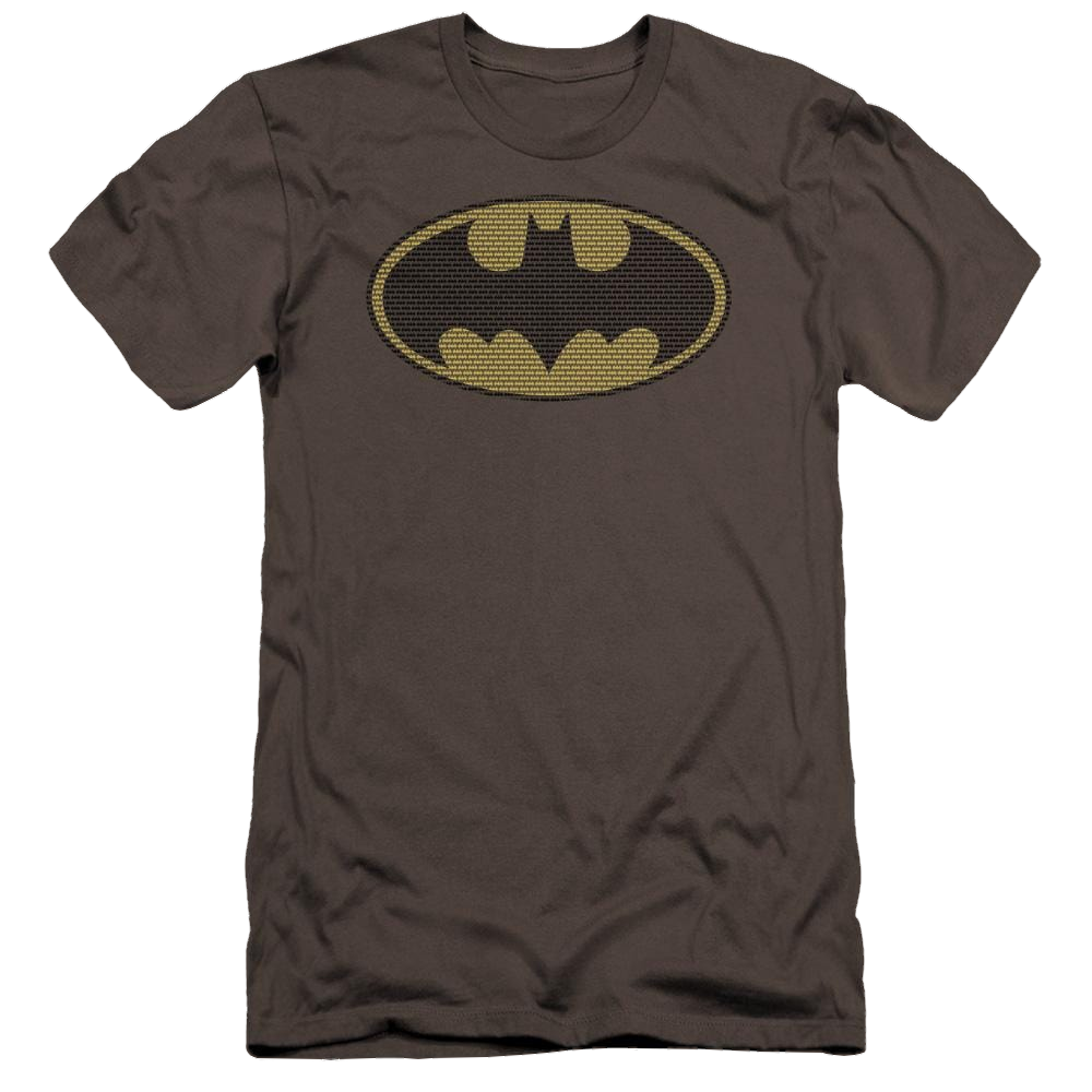 Batman Little Logos - Men's Premium Slim Fit T-Shirt Men's Premium Slim Fit T-Shirt Batman   