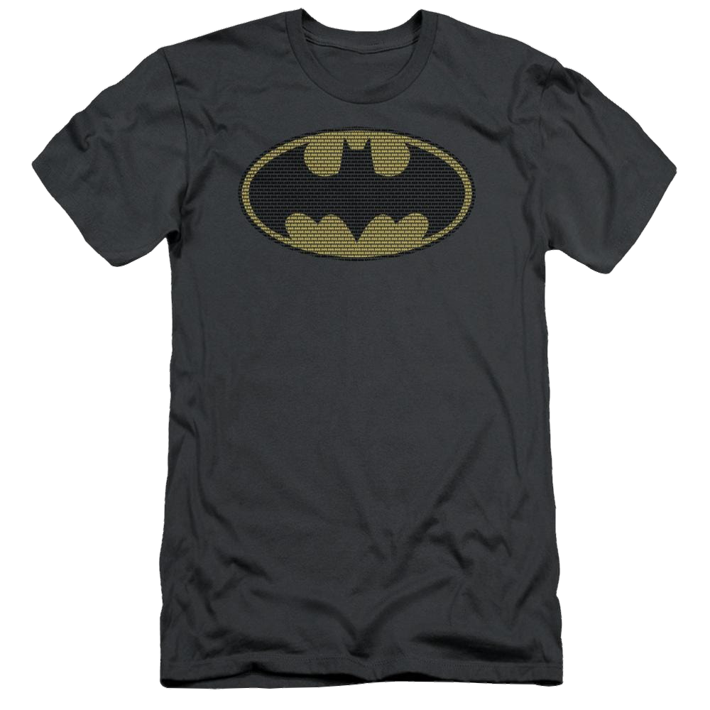 Batman Little Logos - Men's Slim Fit T-Shirt Men's Slim Fit T-Shirt Batman   