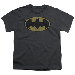 DC Batman Little Logos - Youth T-Shirt Youth T-Shirt (Ages 8-12) Batman   
