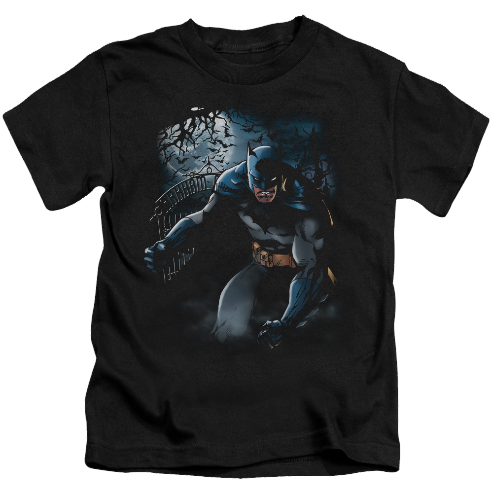 DC Batman Light Of The Moon - Kid's T-Shirt Kid's T-Shirt (Ages 4-7) Batman   