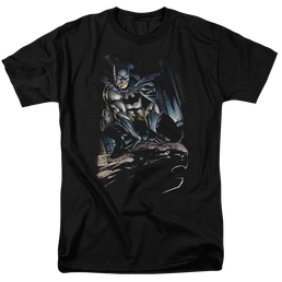 Batman Perched - Men's Regular Fit T-Shirt Men's Regular Fit T-Shirt Batman   