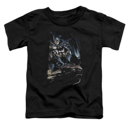 DC Batman Perched - Toddler T-Shirt Toddler T-Shirt Batman   