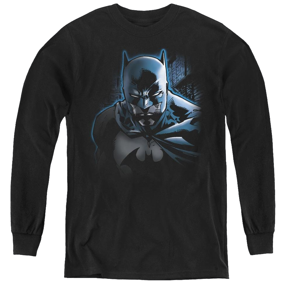 Dc Batman Dont Mess With The Bat - Youth Long Sleeve T-Shirt Youth Long Sleeve T-Shirt Batman   