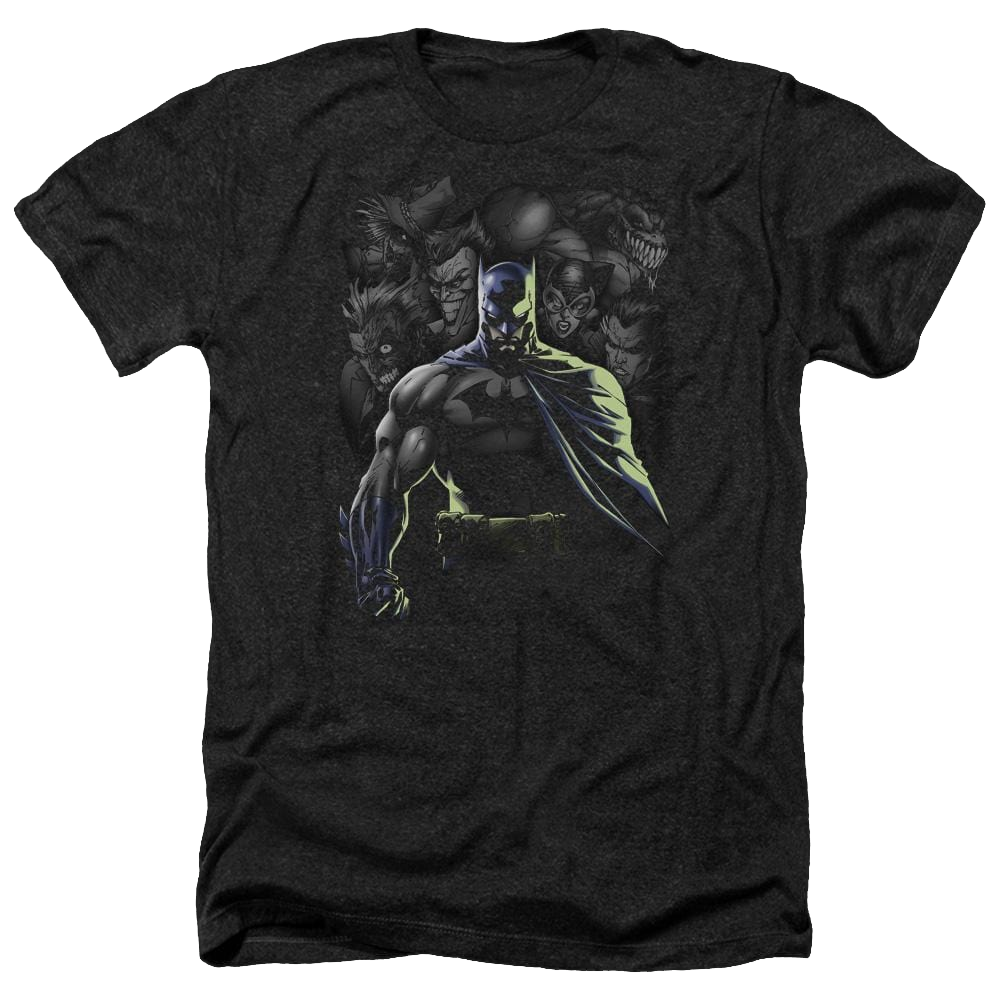 Batman Villains Unleashed - Men's Heather T-Shirt Men's Heather T-Shirt Batman   