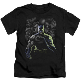 DC Batman Villains Unleashed - Kid's T-Shirt Kid's T-Shirt (Ages 4-7) Batman   