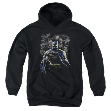 DC Batman Villains Unleashed - Youth Hoodie Youth Hoodie (Ages 8-12) Batman   